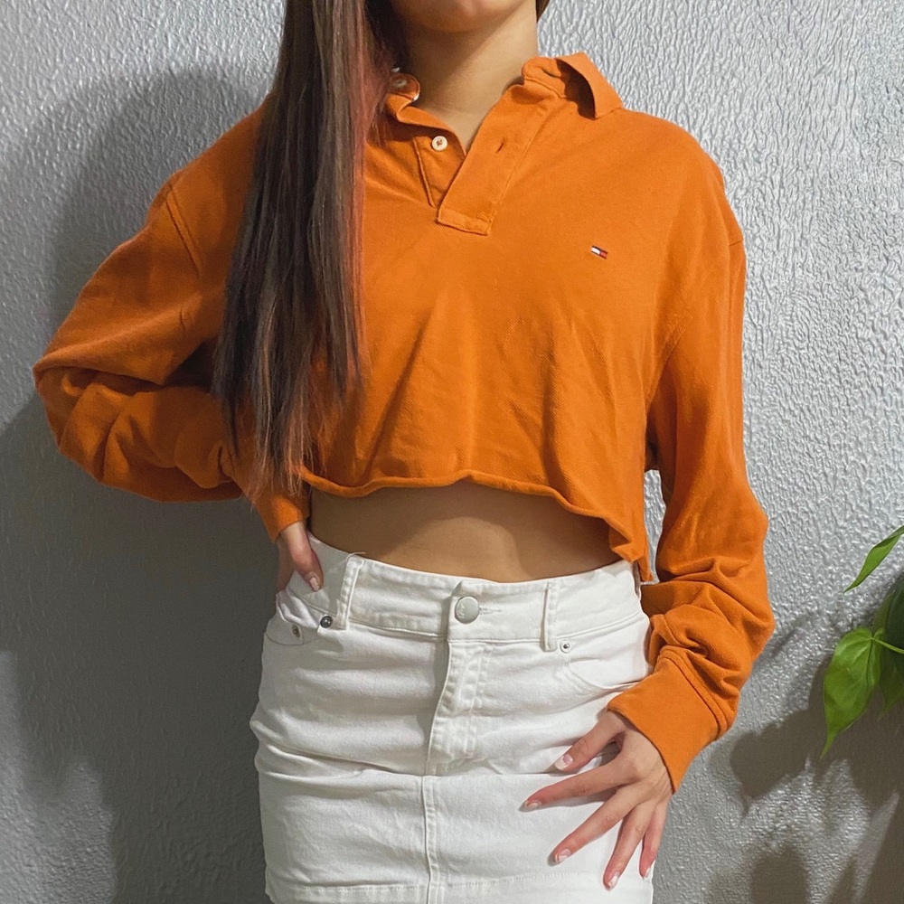 Tommy Hilfiger cropped long sleeve